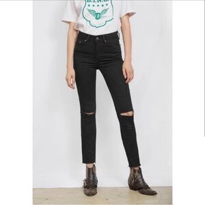 Anine Bing Brodie Distressed Jeans